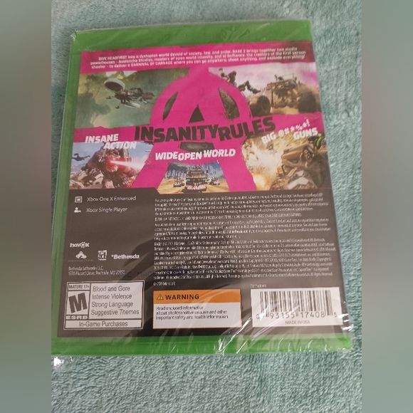 Rage 2 -- Gamestop Edition ( Xbox One, 2019) and Battlefield 2042  2x $ 15 - Picture 2 of 6